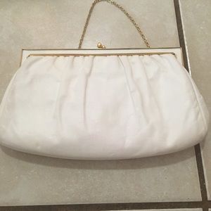 Black clutch, but has a chain strap